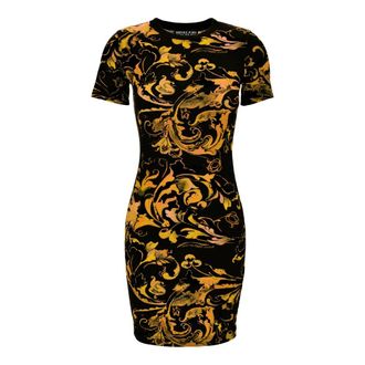 Versace Truien - Dames - Korte kleedjes - Zwart - S - Kleedjes