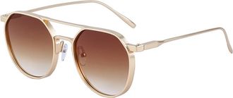 Generic Men Driving Outdoor Sunglasses Vacation Decorative Sports Sun Glasses(Brown)