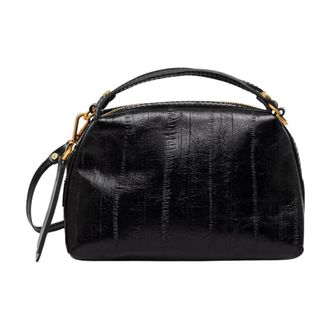 Gianni Chiarini Tassen, Dames, Zwart, ONE Size, Leer, Alifa Crossbody Tas