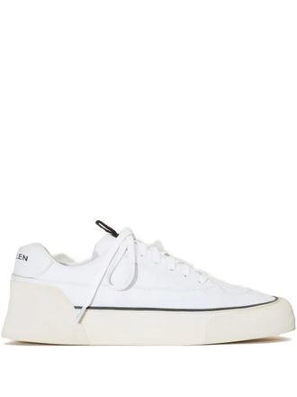 Osklen lace-up deck sneakers - Wit