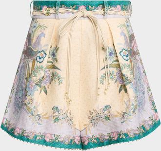Zimmermann Indra Tuck Shorts
