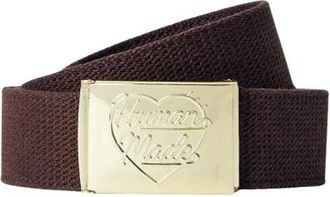 Human Made Web Belt - Heren - Accessoires - Bruin - Maat: ONE Size Katoen