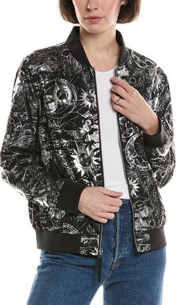 Johnny Was Bee Active Drop-Shoulder Bomber Jacket