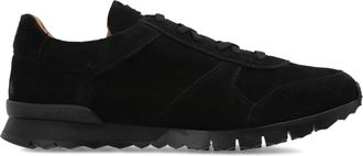Kiton Suede Sneakers - Heren - Sneakers - Zwart - 40 EU - Su&egrave;de - Schoenen