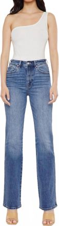 Kancan Freya Premier Classic Jeans In Blue Denim
