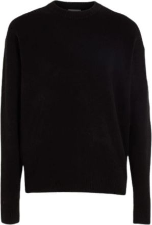 Calvin Klein Comfortabele Sweater voor Mannen - Heren - Ronde hals truien - Zwart - L - Truien & Vesten
