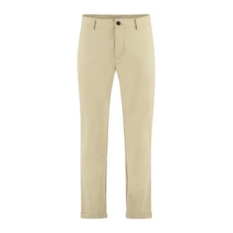 THE (ALPHABET) Pantaloni Chino Vestibilit&agrave; Classica - - Trousers - Uomo - Beige - L