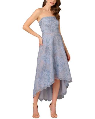 Aidan Mattox Printed Maxi Dress