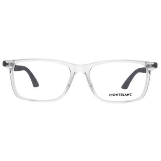 Montblanc Demo Rectangular Mens Eyeglasses MB0333O 002 55