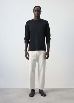 Mango T-shirt 100% cotone regular-fit navy - Uomo - XXL - MANGO MAN