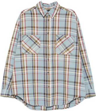 Haikure Camicia a quadri - Blu