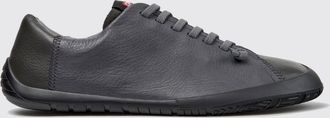 Camper Sneakers slip-on Twins bicolore in pelle liscia con lacci elasticizzati
