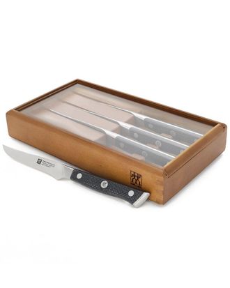 J.A. Henckels International Zwilling Spectrum 4Pc Steak Knife Set With Presentation Box