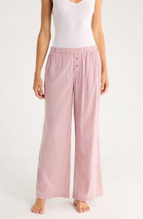 Honeydew Intimates Hangout Stripe Pajama Pants in Alaskan Stripe at Nordstrom, Size X-Large