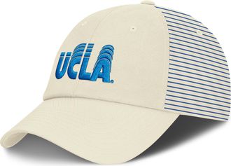 Nike UCLA Denim Club Nike Mens College Adjustable Hat in White | NC2H11KUCV-0Y0