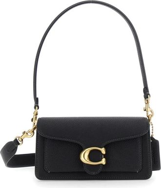 Coach Tassen, Dames, Zwart, ONE Size, Leer, Tabby Schoudertas 20