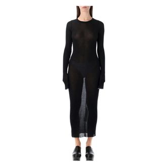 Rick Owens Mujer, Vestidos, Negro, Talla: S