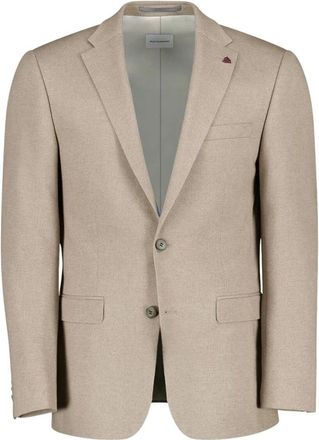 Roy Robson ROY Robson, Heren, Pakken, Beige, Maat: 2XL Leer