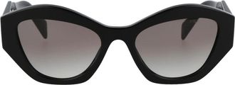 Prada Stijlvolle zonnebril met 0PR 07Ys - Dames - Zonnebrillen - Zwart - 53 MM - Accessoires
