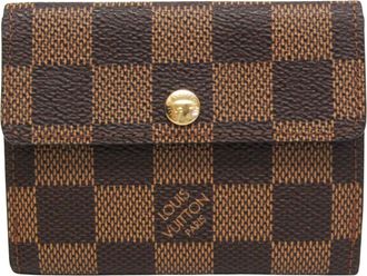 Louis Vuitton Ludlow Brown Canvas Wallet (Pre-Owned)
