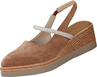 Generic Closed Toe Sandals for Women Casual Pointed Toe Strappy Sandal Stylish Solid Color Slingback Comfortable Casual Breathable Wedge Sandals Summer Outdoo