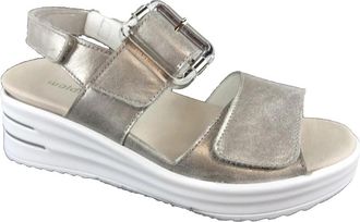 Waldl&auml;ufer Platte sandalen voor vrouwen - Dames - Sandalen - Bruin - 38 1/2 EU - Schoenen