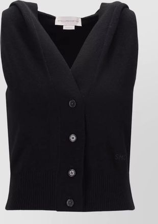 Stella McCartney hooded knit tank top