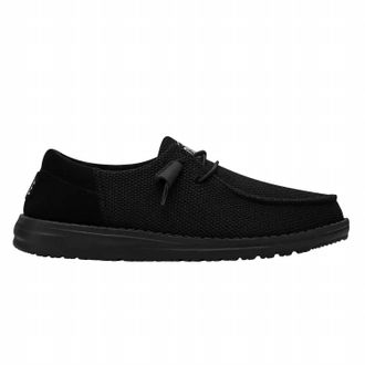 Hey Dude Womens Wendy Funk Mono Casual Slip On Shoe In Black