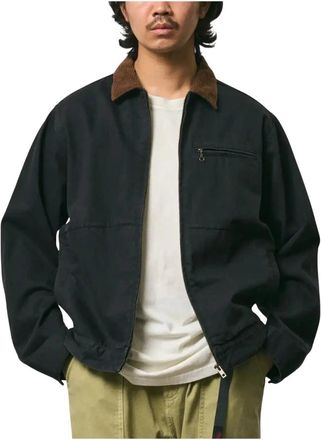 Gramicci Japanese Denim Trucker - Heren - Zomerjassen - Zwart - S - Denim - Jassen