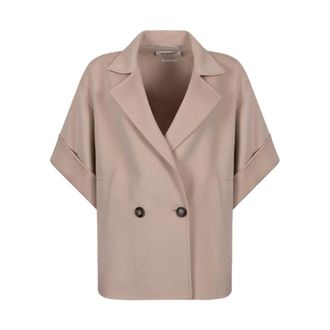 Max Mara Dames, Mantels, Beige, Maat: M