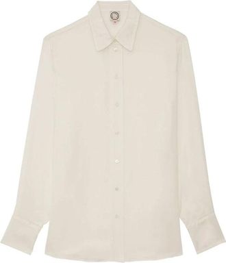 Ines De La Fressange Maureen Shirt - Dames - Overhemden - Beige - XL - Overhemden