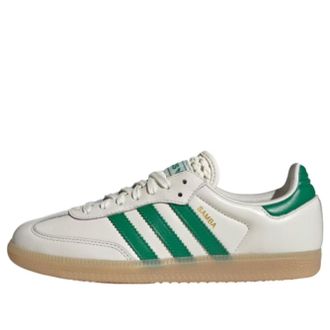 adidas Samba Off White Green Gold Metallic IH3983