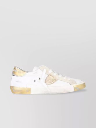 Philippe Model leather low-top sneakers