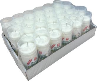 OEM Insertos De Parafina Maximus Para L&aacute;mparas De Tumba 4d, 30 Piezas
