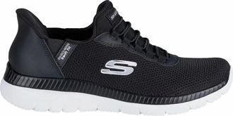 Skechers Ladies Swift Fit Bountiful Slip-On Trainer Black UK Size 7