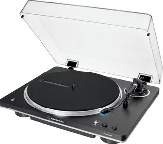 C&A Audio-technica At-lp70xbt Tocadiscos De Tracci&oacute;n Por Correa Negro, Plata Totalmente Autom&aacute;tico