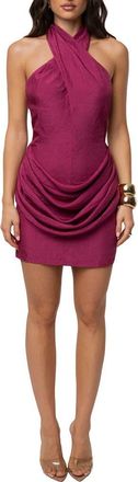 JLUXLABEL Sailing Into Night Mini Dress in Fuchsia at Nordstrom, Size Medium