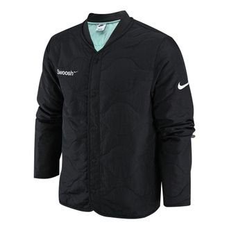 Nike Swoosh Logo Padded Jacket Black FB1909-060