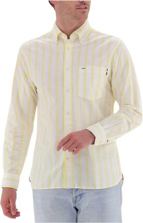 Tommy Hilfiger Bold Oxford Stripe Casual Overhemd - Heren - Casual Overhemden - Veelkleurig - 2XL - Katoen - Overhemden