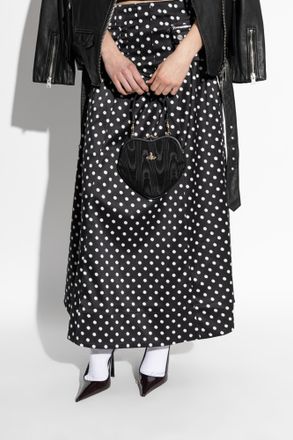 Vivienne Westwood Handbag Belle Heart Frame, Womens, Black