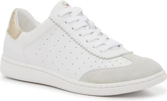 S&ouml;fft Womens Sofft Regina Sneaker White Gold Lace Up Comfort Casual Shoes HAWK2560