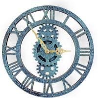 OEM Reloj De Pared Para Exteriores, 30 Cm, Estilo Retro, Ideal Para Jard&iacute;n, Cocina O Sala De Estar. Reloj De Pared Industrial 3d (verde)
