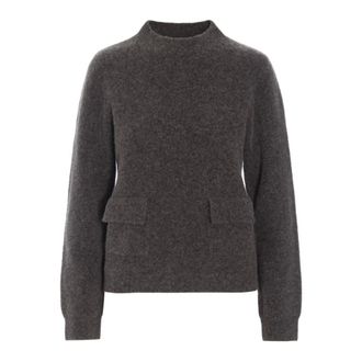 Bitte Kai Rand Smuk maglione in lana con tasche - - Knitwear - Donna - Grigio - XS