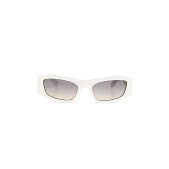 Balenciaga Sunglasses, female, White, Size: ONE SIZE Rectangular Sunglasses