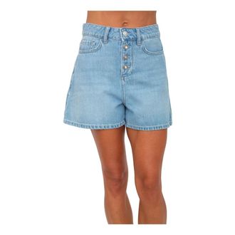 Liu Jo Dames, Korte broeken, Blauw, Maat: W26