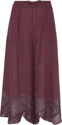 Beatrice .B Plum 1133 Wide Leg Pants