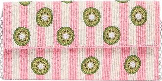 Collection XIIX Beaded Striped Kiwi Clutch at Nordstrom Rack