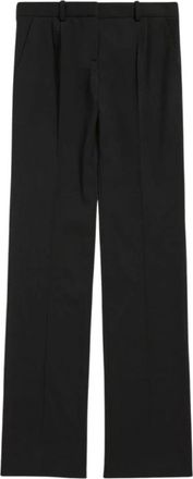 Balenciaga Slim Tailored Pantalon - Dames - Straight fit broeken - Zwart - XS - Katoen - Broeken