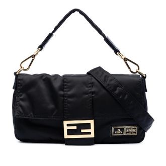 Fendi Pre-owned Fendi Porter Yoshida Nylon Convertible Baguette Satchel Ladies SWEV6AQT85WI04RK