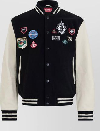 Diesel wool varsity jacket
